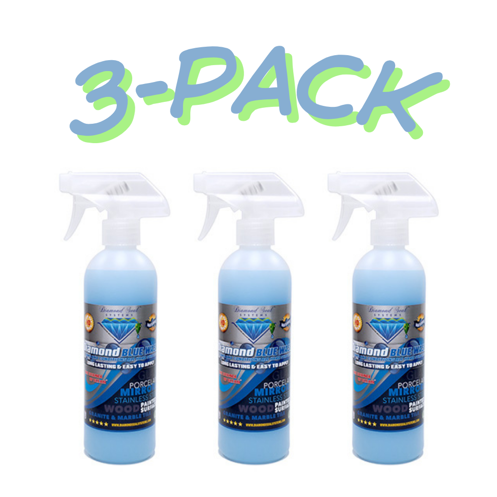 Diamond Blue Wash Glass & Multi-Purpose Repellent Cleaner