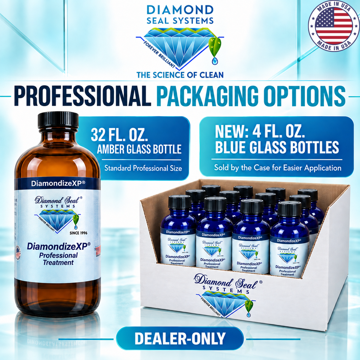 DiamondizeXP® Professional Glass Treatment — Dealer Only