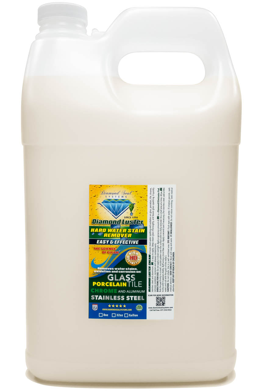 Diamond Luster Hard Water Stain Remover Restoration Cream Gallon
