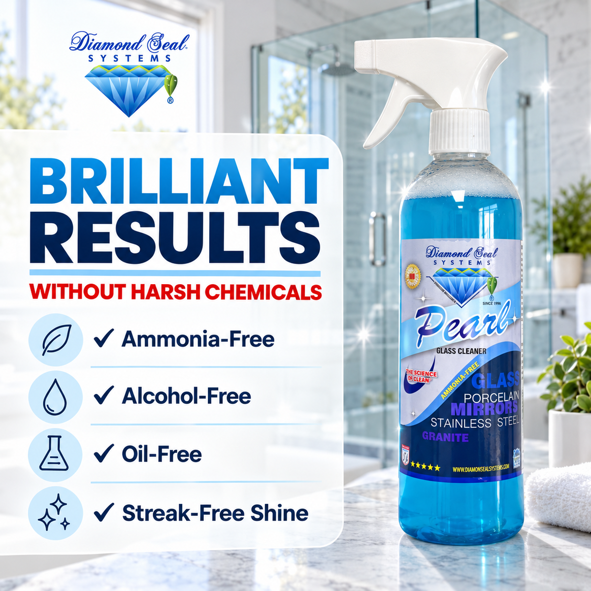 Pearl Professional Glass Cleaner